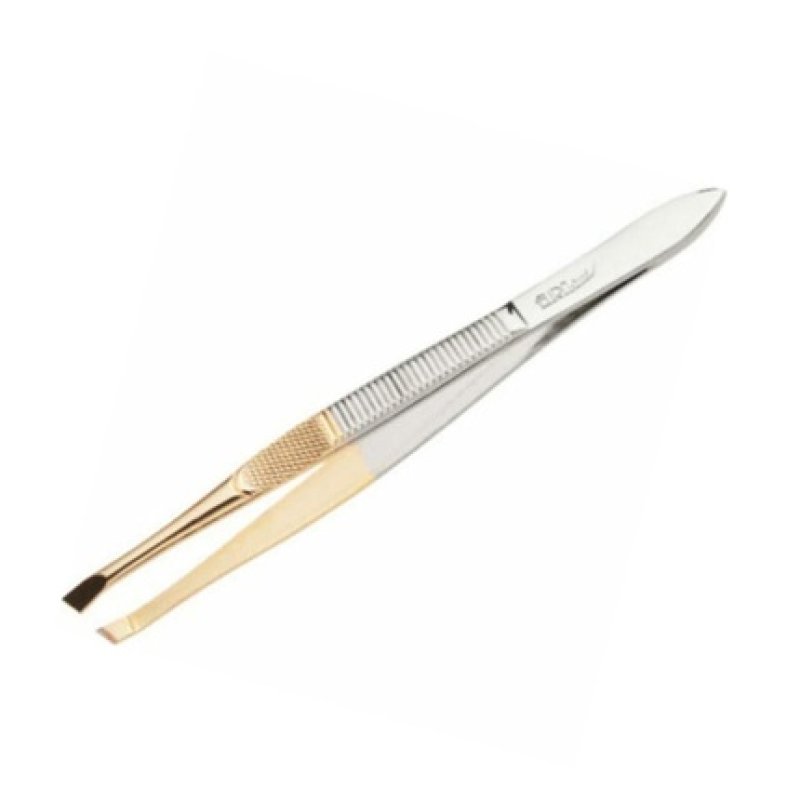 Eurostil Golden Tip Tweezers 8cm 1 Unit