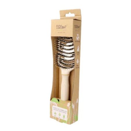 Eurostil Eco Natural Flexible Brush Double Spike 1 Unit