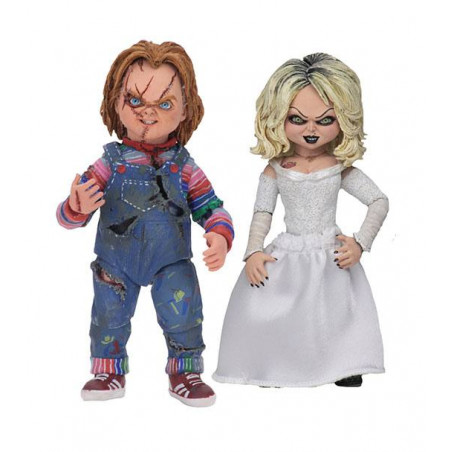 CHUCKY : Ultimate Chucky and Tiffany Action Figure 2-Pack - 10cm