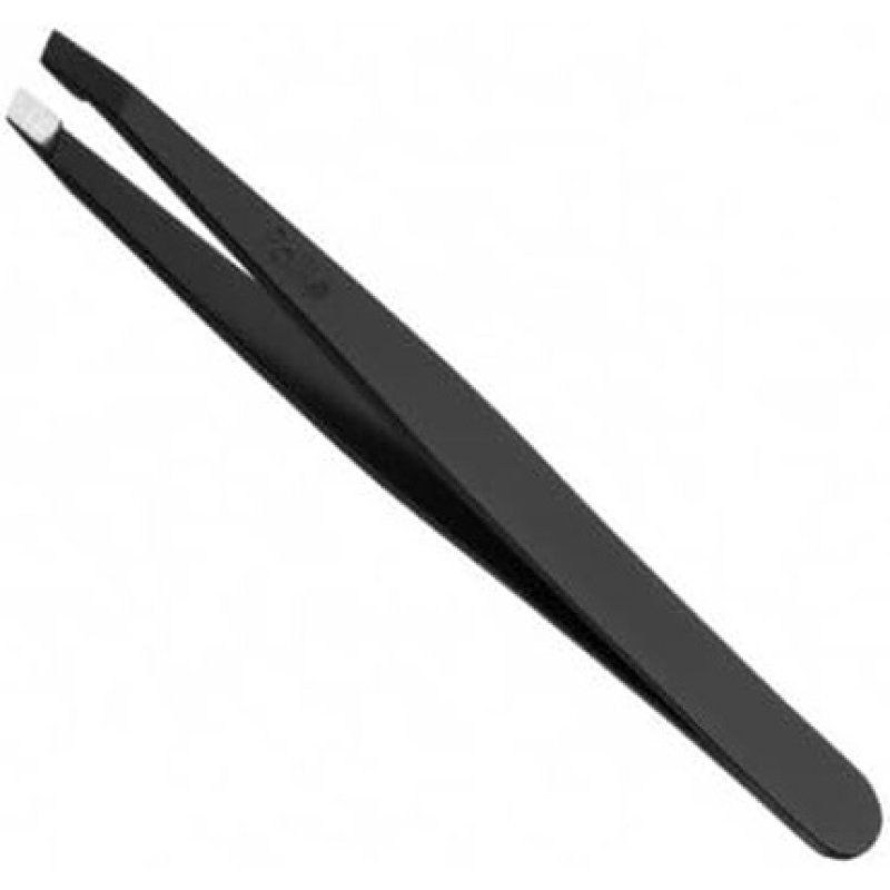 EUROSTIL Black Stainless Steel Tweezers 1ml