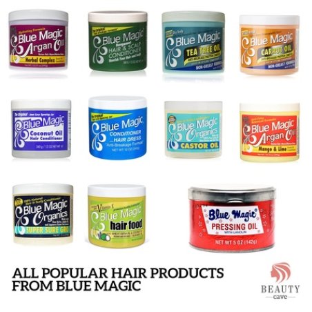 Blue Magic Bergamot & Originals Afro Hair Conditioners, Creams and Oil Products