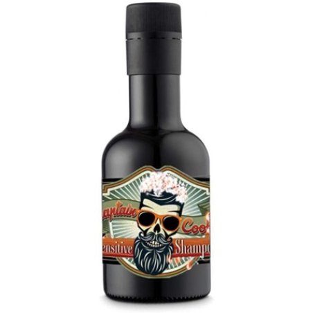 EUROSTIL Captain Cook Sensitive Shampoo 250ml Black