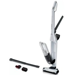 Bosch Serie 4 BCH3P2301 stick vacuum/electric broom 2-in-1 stick vacuum Battery Dry Bagless 0.4 L White