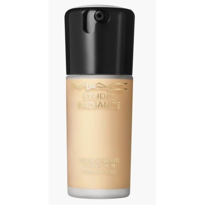 MAC Studio Radiance Serum Powered Foundation NC20 1.00 Fl Oz Light Beige with Neutral Golden Undertone for Light Skin