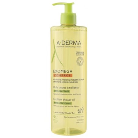A-Derma Liquid Soap Emollient Cleansing Oil Anti-Itching 500 Ml