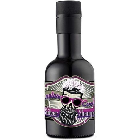 EUROSTIL Captain Cook Silver Shampoo 250ml - Black