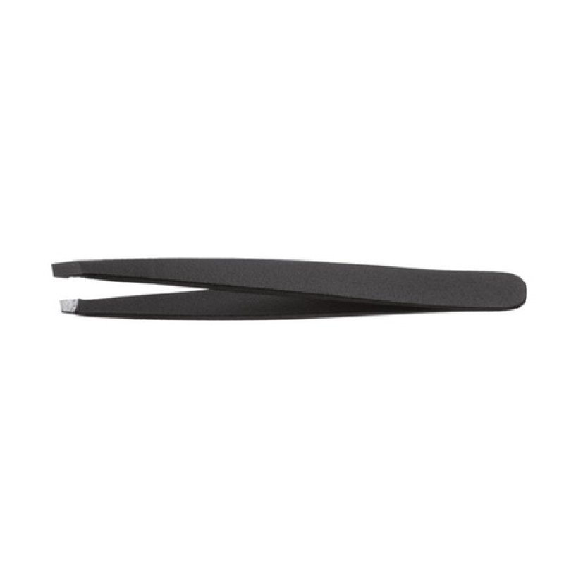 Eurostil Large Black Tweezers For Hair Removal 9.5cm
