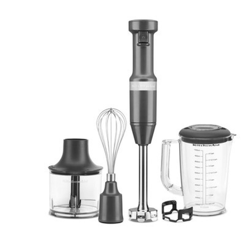 KitchenAid 5KHBV83EDG Immersion blender 180 W Grey