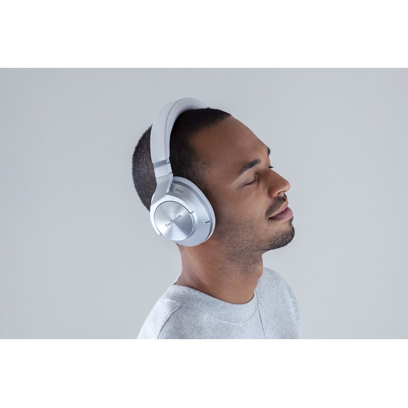 Technics EAH-A800 Casque Avec fil &sans fil Arceau Appels/Musique USB Type-C Bluetooth Argent