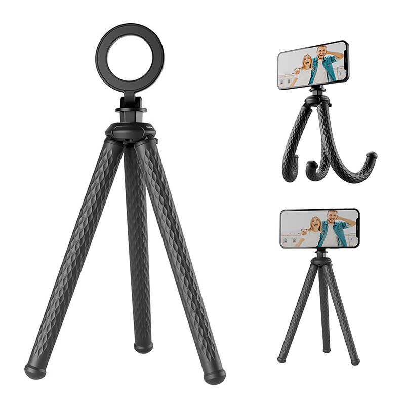 Flexible Tripod TELESIN for Phones (black)