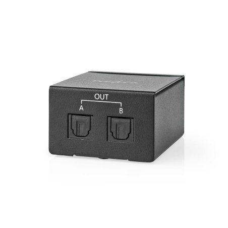 Nedis ASPL2512BK séparateur audio Noir