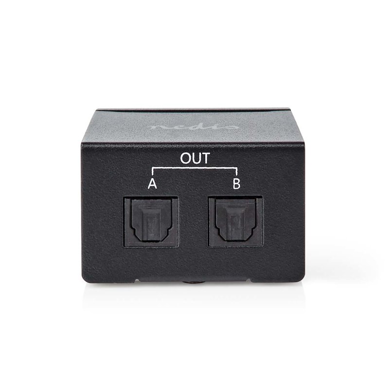 Nedis ASPL2512BK séparateur audio Noir
