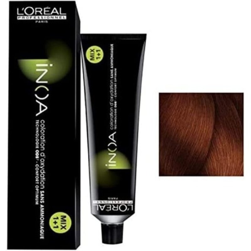 L'Oréal Professionnel Inoa Permanent Hair Colour 5.42 Light Brown Copper Iris 60ml