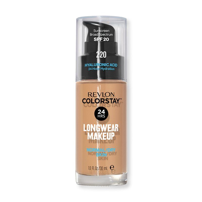 Revlon ColorStay Longwear Makeup for Normal/Dry Skin, SPF 20 30 ml Flacon pompe Liquide 220 Natural Beige