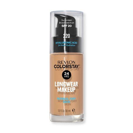 Revlon ColorStay Longwear Makeup for Normal/Dry Skin, SPF 20 30 ml Flacon pompe Liquide 220 Natural Beige