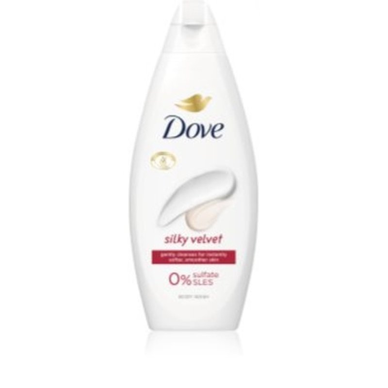 Dove Silky Velvet Body Wash 250 Ml