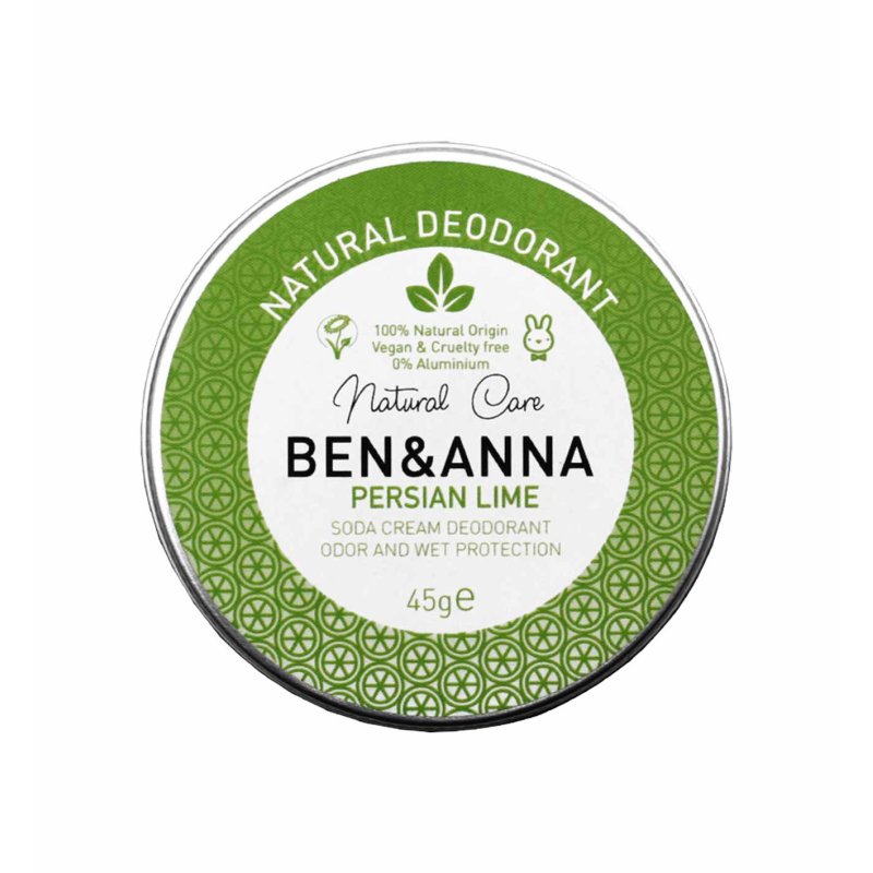 Ben & Anna Natural Deodorant Tin Persian Lime