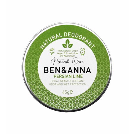 Ben & Anna Natural Deodorant Tin Persian Lime