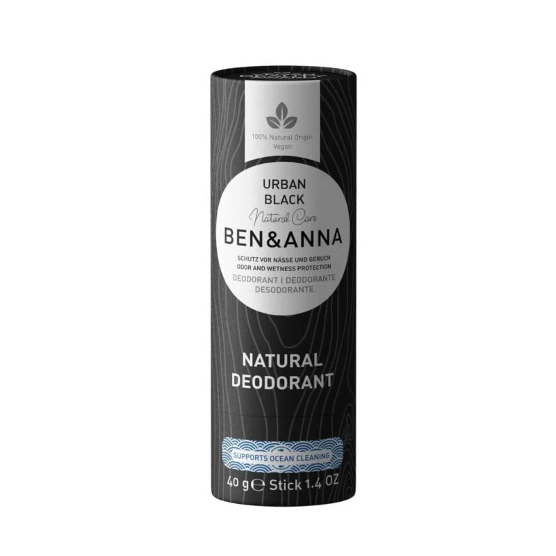 Ben & Anna Urban Black Unisexe Déodorant stick 40 g 1 pièce(s)