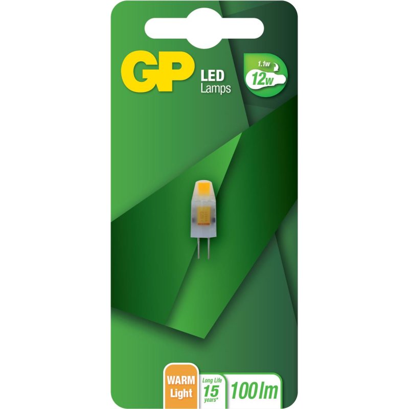 GP - LED Lamp Capsule, G4, 1.1W (12W), 100lm