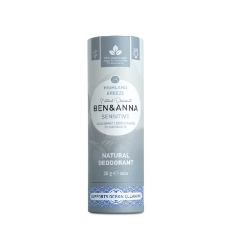 Ben & Anna Highland Breeze Sensitive Deo Papertube 40g
