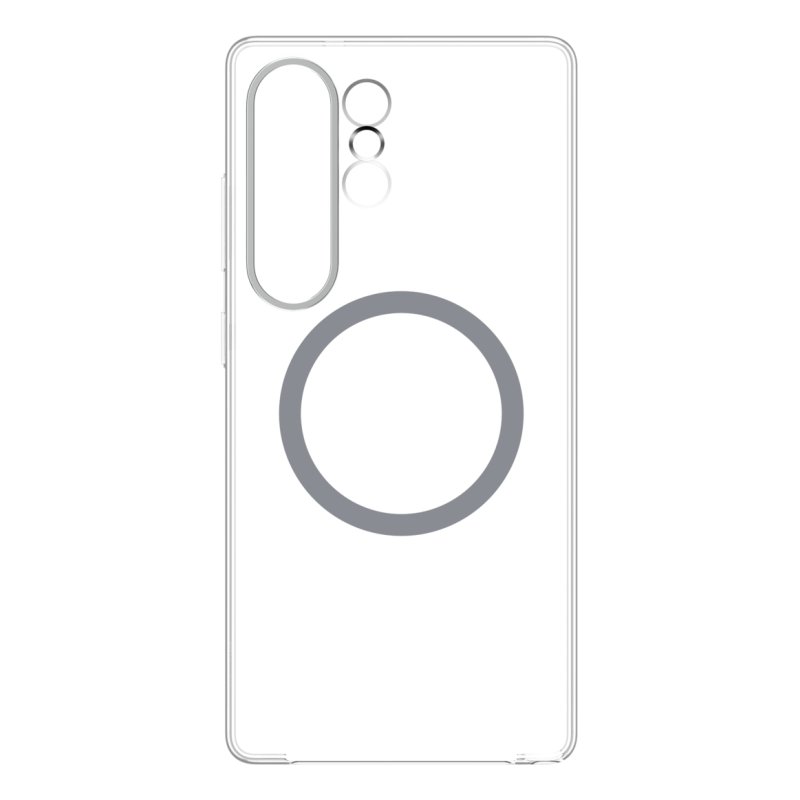 Samsung Clear Magnet Case Qi2 für S25 Ultra, Transparent