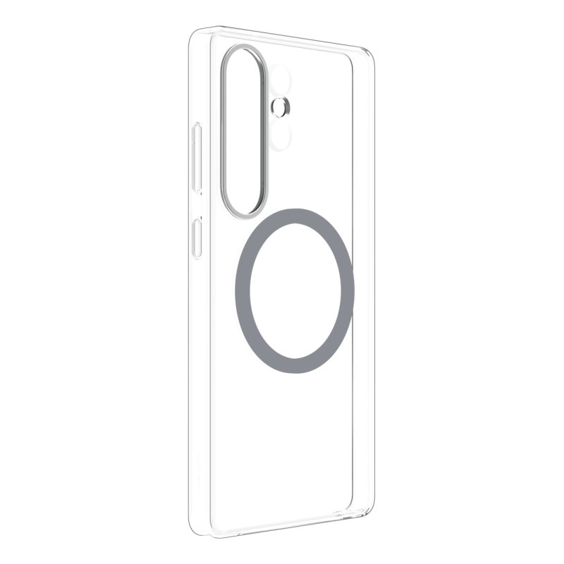 Samsung Coque Transparente magnétique pour Galaxy S25 Ultra