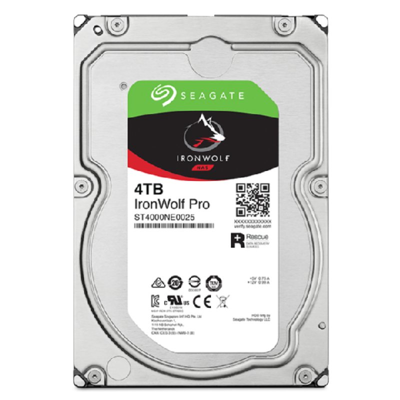 DISCO SEAGATE IRONWOLF PRO 4 TB 3.5 SATA 6GB/S