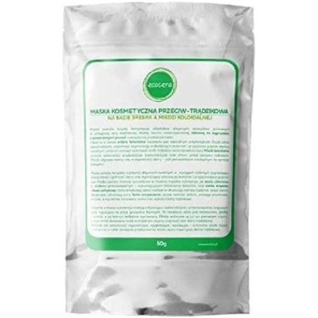 Ecocera Anti Acne Face Mask Silver and Colloidal Copper 50g