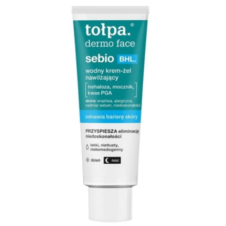 Topa Dermo Face Sebio Bhl Hydrating Water Gel Cream For Face 40ml
