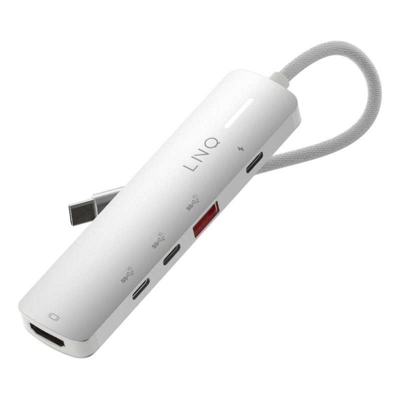 LINQ byELEMENTS 5in1 Pro USB-C 10Gbps Multiport Hub with 4K HDMI