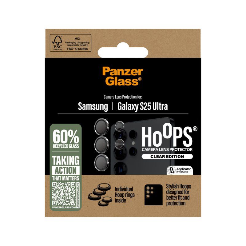 PanzerGlass Hoops Lens Protector Clear