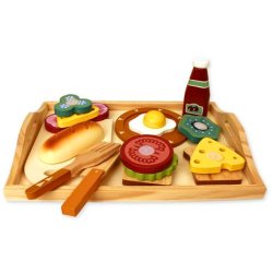 Magni - Wooden Breakfasttray w/Accessories (1720)
