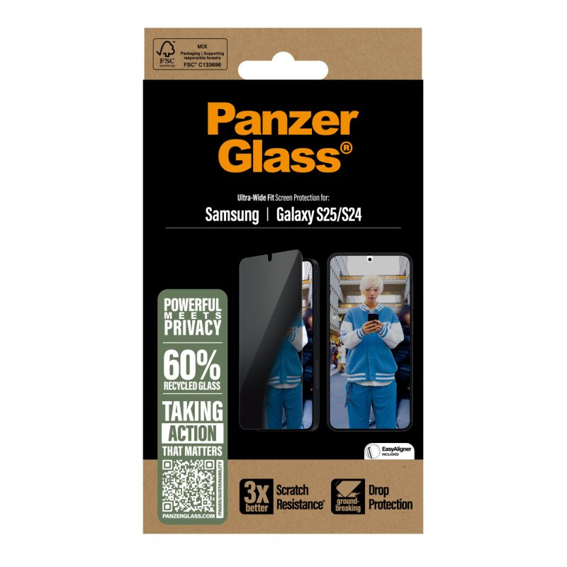 PanzerGlass Ultra Wide Fit Privacy