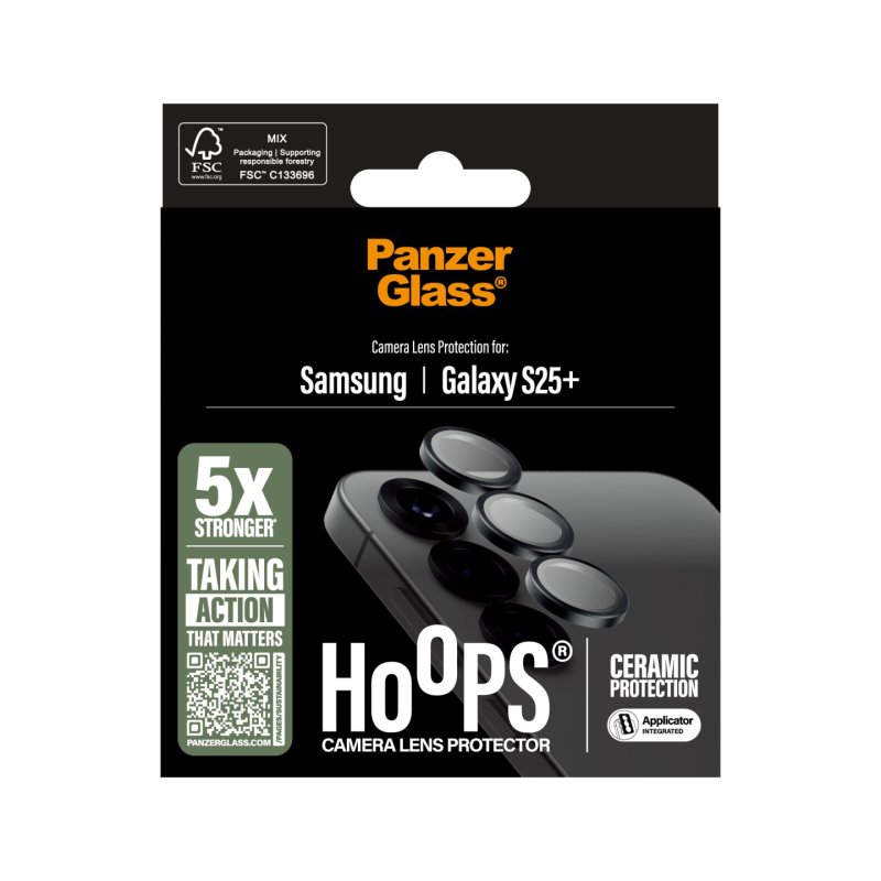 PanzerGlass Hoops Ceramic Lens Protector Samsung Galaxy S25 