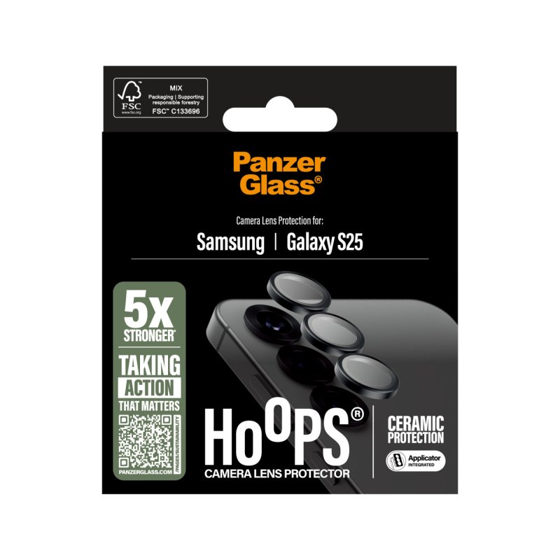 PanzerGlass Hoops Ceramic Lens Protector Samsung Galaxy S25