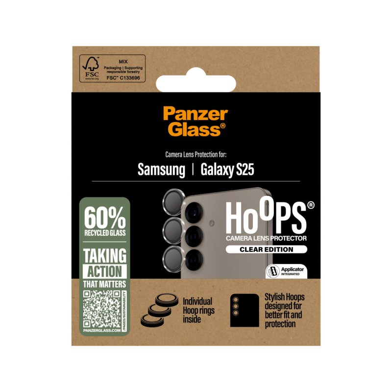 PanzerGlass Hoops Lens Protector Clear