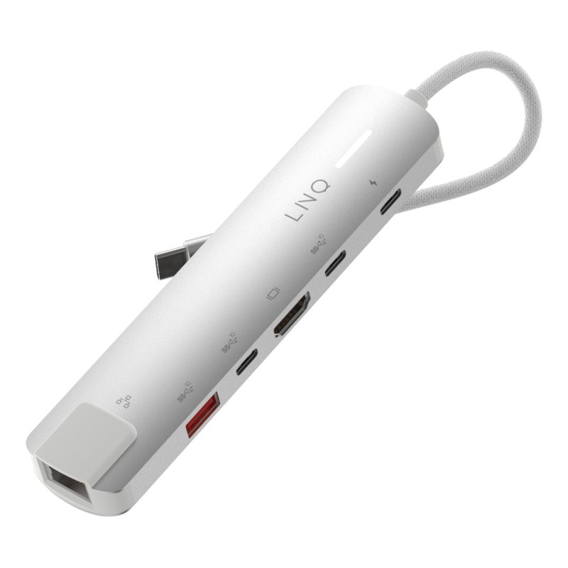 LINQ - 6in1 PRO 140W USB-C Multiport Hub