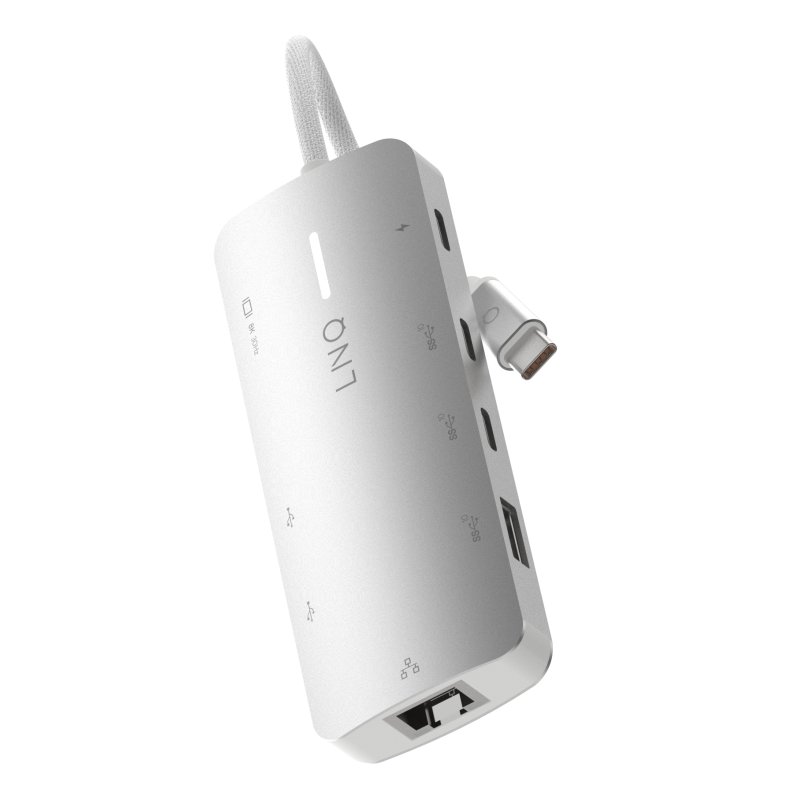 LINQ - 8in1 PRO 140W USB-C Multiport Hub