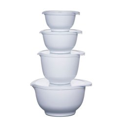 Rosti - NEW Margrethe bowls, Set of 4 lids - White