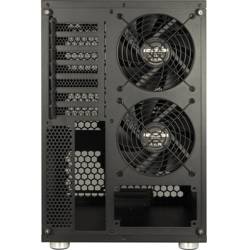 Inter-Tech NAS-8 HDD enclosure Black 2.5/3.5"