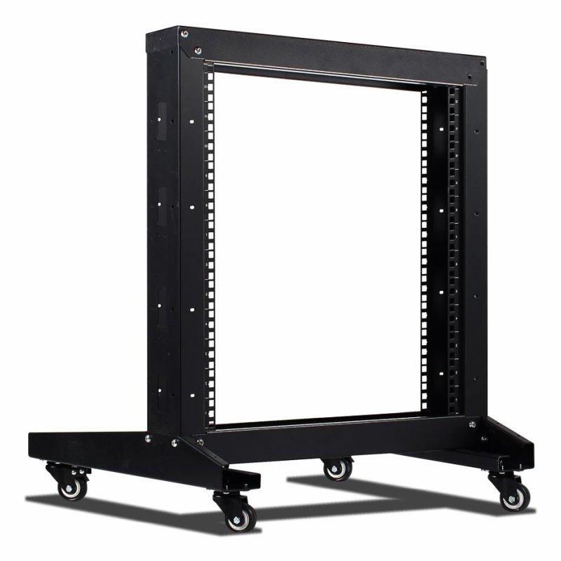 Inter-Tech SRA-6612 12U Freestanding rack Black