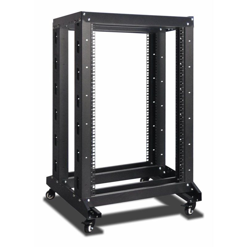Inter-Tech SRB-6618 18U Freestanding rack Black