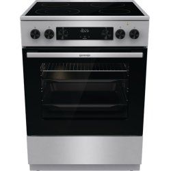 Gorenje GECS6C70XC cooker Freestanding cooker Electric Coil hob Stainless steel