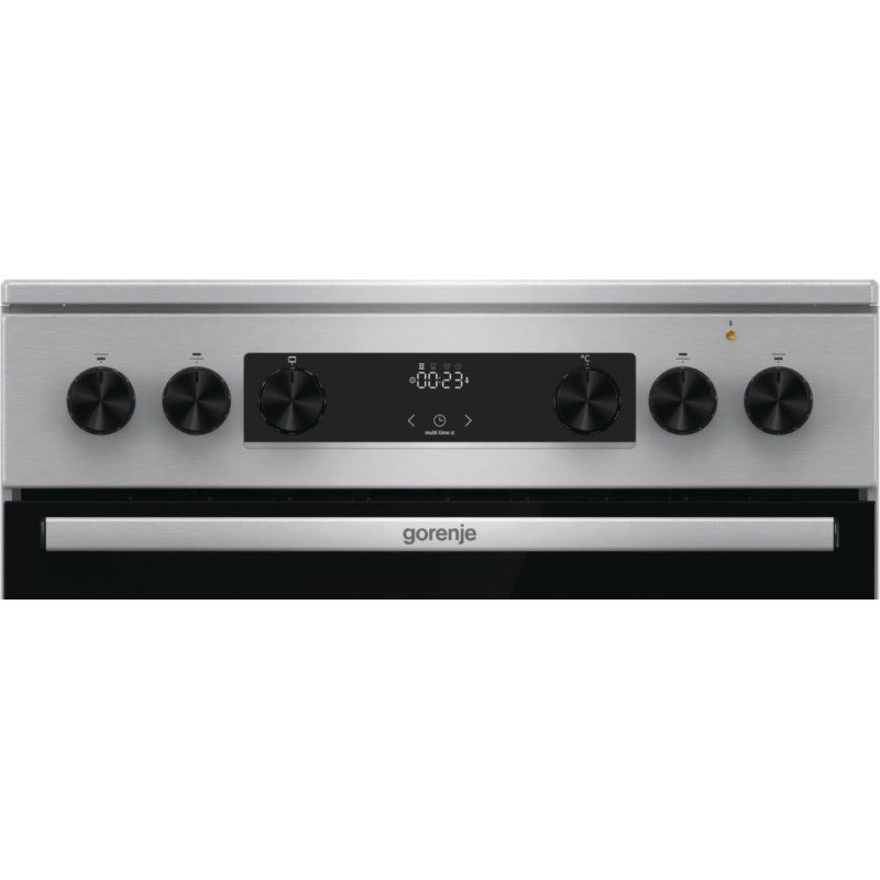 Gorenje GECS6C70XC four et cuisinière Electrique Plaque de cuisson à bobine Acier inoxydable
