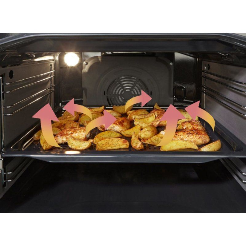 Gorenje GECS6C70XC four et cuisinière Electrique Plaque de cuisson à bobine Acier inoxydable