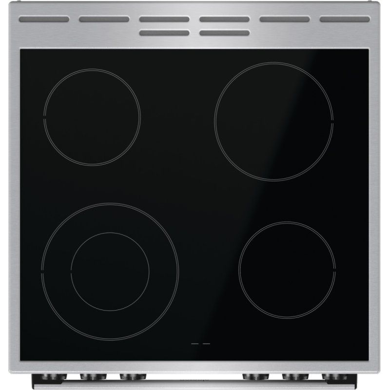 Gorenje GECS6C70XC cooker Freestanding cooker Electric Coil hob Stainless steel