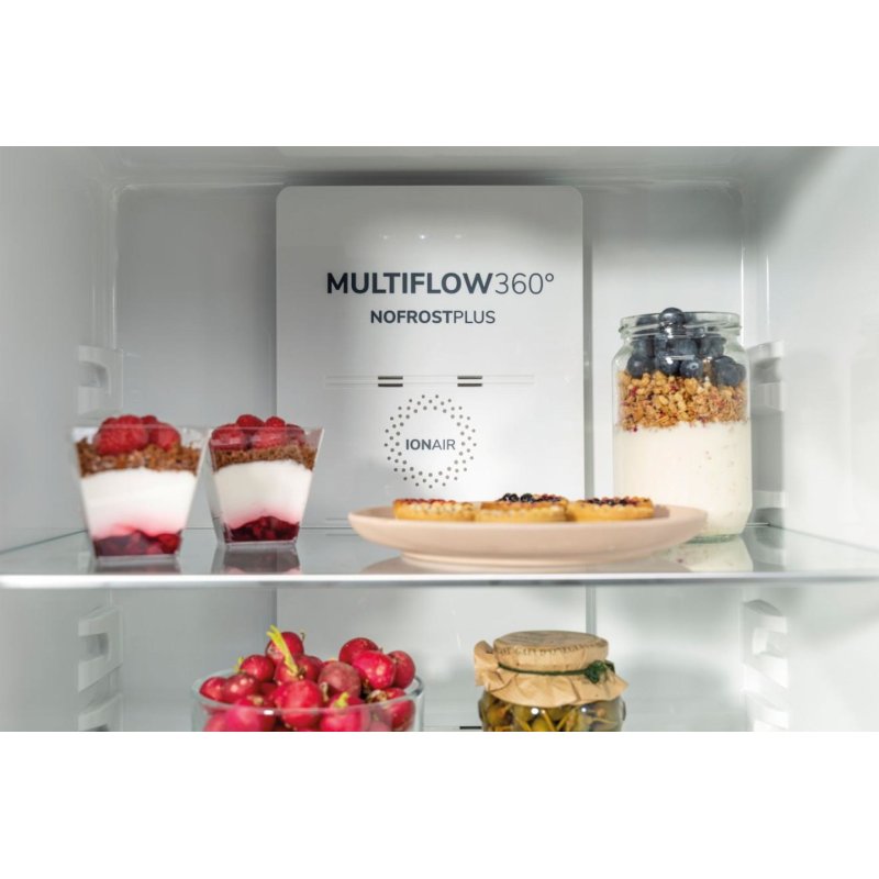 Gorenje NRK6202EXL4 fridge-freezer Freestanding 331 L E Grey