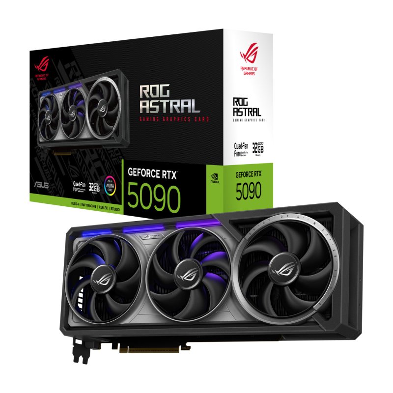ASUS ROG Astral - -RTX5090-32G-GAMING NVIDIA GeForce RTX 5090 32 Go GDDR7