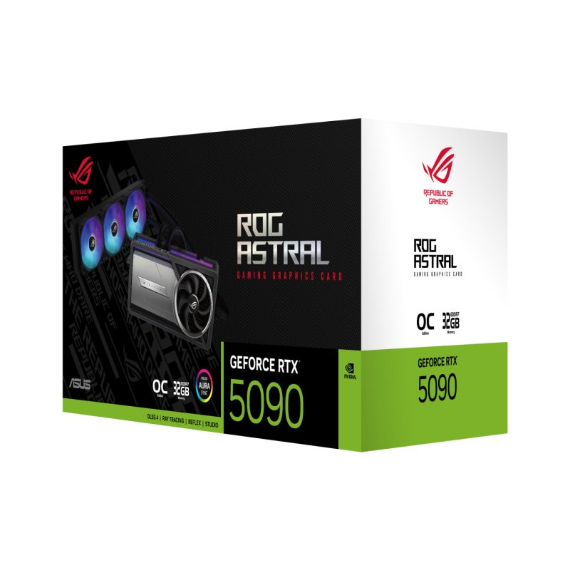 ASUS ROG Astral - -LC-RTX5090-O32G-GAMING NVIDIA GeForce RTX 5090 32 Go GDDR7